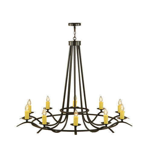 2nd Avenue - 01.0770.60.MED - Ten Light Chandelier - Octavia - Timeless Bronze