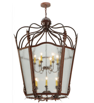 2nd Avenue - 214817-1 - 12 Light Pendant - Citadel - Rusty Nail Textured