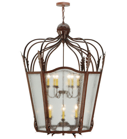 2nd Avenue - 214817-1 - 12 Light Pendant - Citadel - Rusty Nail Textured