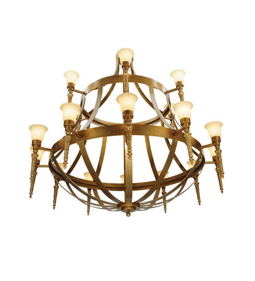 2nd Avenue - 202357-1 - 18 Light Chandelier - Lubovich - Gilded Gold Ii