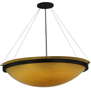 2nd Avenue - 30203-1.ORB/EM.M - Eight Light Pendant - Lucus - Oil Rubbed Bronze