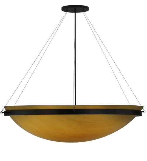 2nd Avenue - 30203-1.ORB/EM.M - Eight Light Pendant - Lucus - Oil Rubbed Bronze