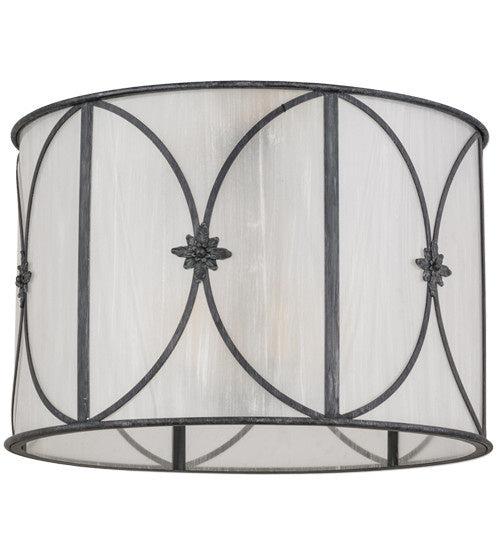 2nd Avenue - 200076-7.36 - Six Light Pendant - Penelope - Antique Iron Gate