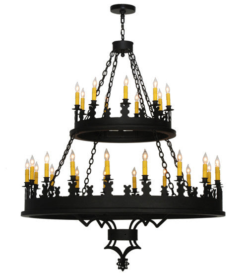 2nd Avenue - 61912-1 - 27 Light Chandelier - Asen - Costello Black