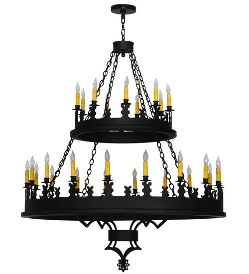 2nd Avenue - 61912-1 - 27 Light Chandelier - Asen - Costello Black