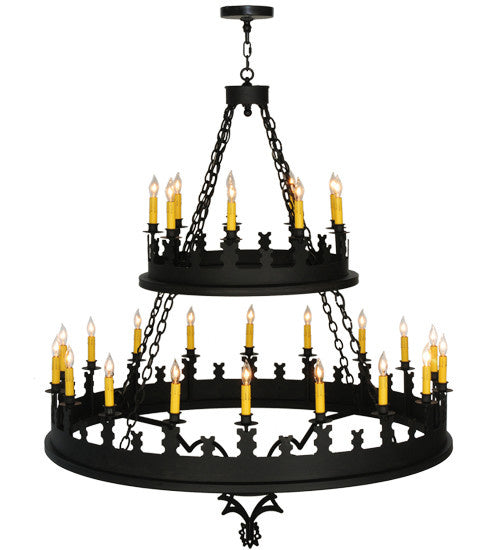 2nd Avenue - 61912-1 - 27 Light Chandelier - Asen - Costello Black