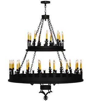 2nd Avenue - 61912-1 - 27 Light Chandelier - Asen - Costello Black