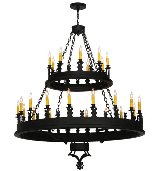 2nd Avenue - 61912-1 - 27 Light Chandelier - Asen - Costello Black