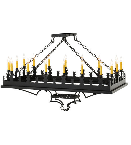 2nd Avenue - 61912-3 - 18 Light Pendant - Asen - Costello Black