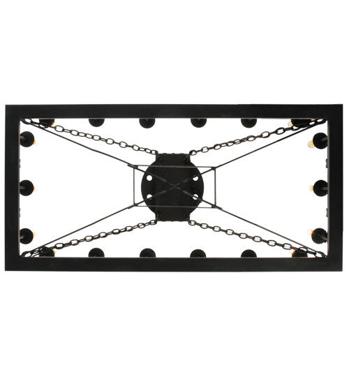 2nd Avenue - 61912-3 - 18 Light Pendant - Asen - Costello Black