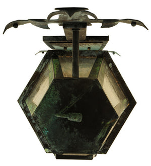 2nd Avenue - 48259-201.3LT.V - Three Light Wall Sconce - Millesime - Craftsman Verde On Brass