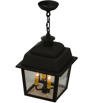 2nd Avenue - 55213-33 - Four Light Pendant - Stockwell - Wrought Iron