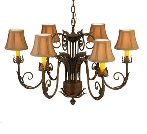 2nd Avenue - 87543.28.19H.X.220V - Six Light Chandelier - Lindsay - Cortez Gold