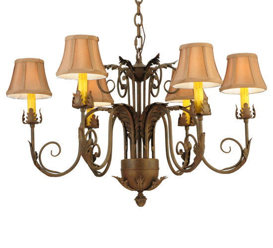 2nd Avenue - 87543.28.19H.X.220V - Six Light Chandelier - Lindsay - Cortez Gold