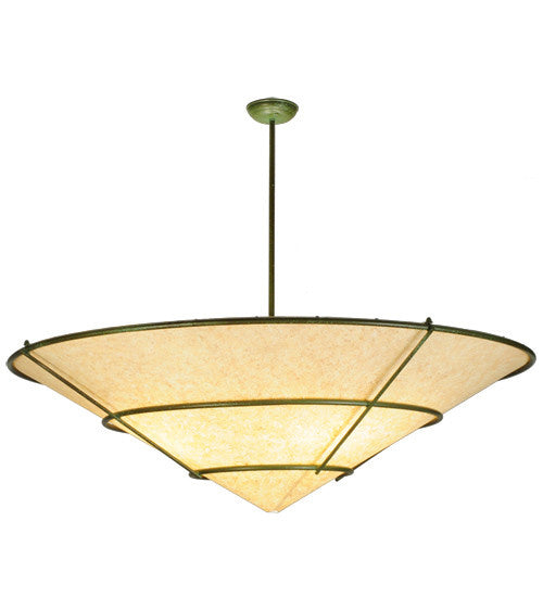 2nd Avenue - 200015-36.48W - Four Light Pendant - Kalahari - Weathered Brass