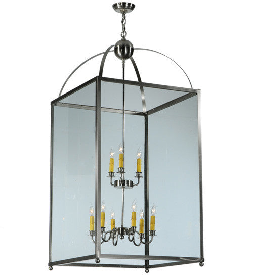 2nd Avenue - 213839-1.BN - Nine Light Pendant - Pavilion - Brushed Nickel