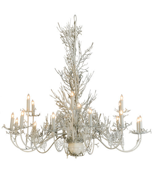 2nd Avenue - 48259-396 - 18 Light Chandelier - Coral - Beige Hammer