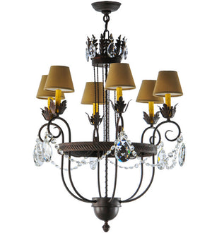 2nd Avenue - 87806.26.X.NFNL - Six Light Chandelier - Antonia - Cajun Spice