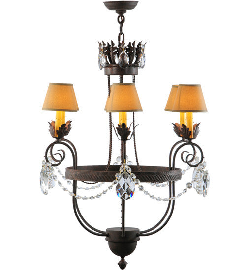 2nd Avenue - 87806.26.X.NFNL - Six Light Chandelier - Antonia - Cajun Spice