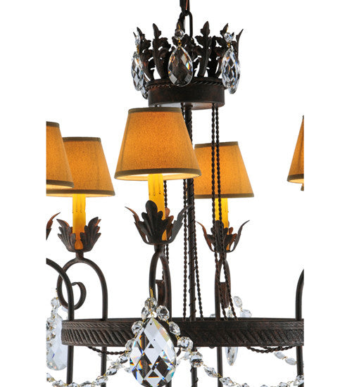 2nd Avenue - 87806.26.X.NFNL - Six Light Chandelier - Antonia - Cajun Spice