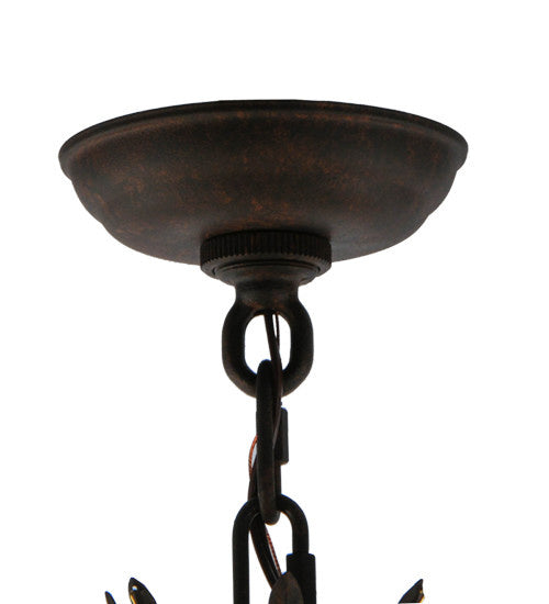 2nd Avenue - 87806.18.X.NFNL - Four Light Chandelier - Antonia - Cajun Spice Textured