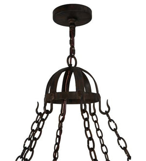 2nd Avenue - 05.0747.72.1TR - 12 Light Chandelier - Toscano - Classic Rust