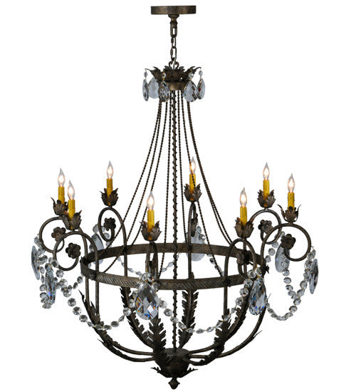 2nd Avenue - 220263-5 - Eight Light Chandelier - Antonia - Corinth