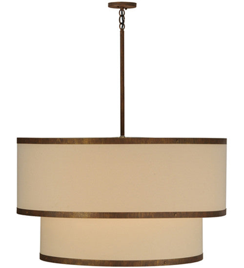 2nd Avenue - 1-0040233309-CG.AD - Six Light Pendant - Cilindro - Cortez Gold