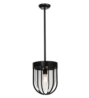 2nd Avenue - 221006-1 - One Light Pendant - Jaula - Solar Black