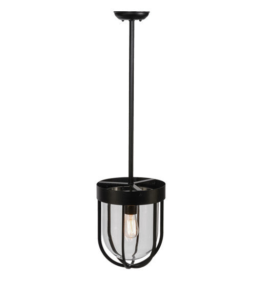 2nd Avenue - 221006-1 - One Light Pendant - Jaula - Solar Black