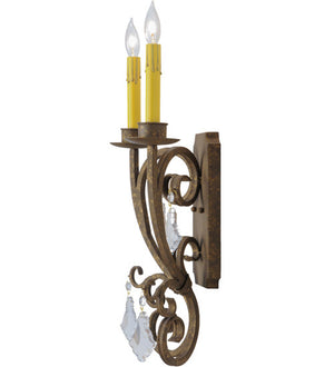 2nd Avenue - 202584-1 - Two Light Wall Sconce - Thierry - Pompeii Gold