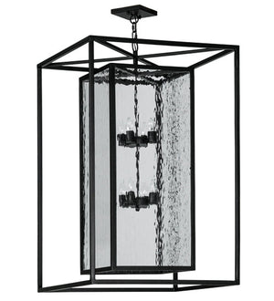 2nd Avenue - 48259-435 - Eight Light Pendant - Kitzi Box - Solar Black