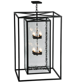 2nd Avenue - 48259-435 - Eight Light Pendant - Kitzi Box - Solar Black