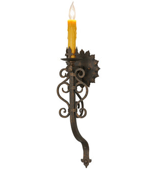 2nd Avenue - 04.1357.1 - One Light Wall Sconce - Sunburst - Gilded Tobacco