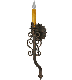 2nd Avenue - 04.1357.1 - One Light Wall Sconce - Sunburst - Gilded Tobacco