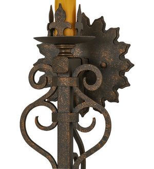 2nd Avenue - 04.1357.1 - One Light Wall Sconce - Sunburst - Gilded Tobacco