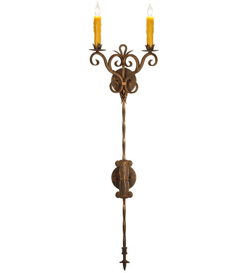 2nd Avenue - 04.1077.2.48H - Two Light Wall Sconce - Palmira - Gilded Tobacco