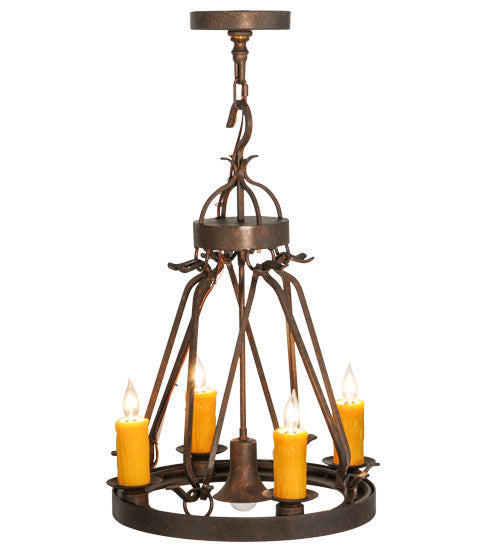 2nd Avenue - 218079-1 - Five Light Chandelier - Lakeshore - Cajun Spice