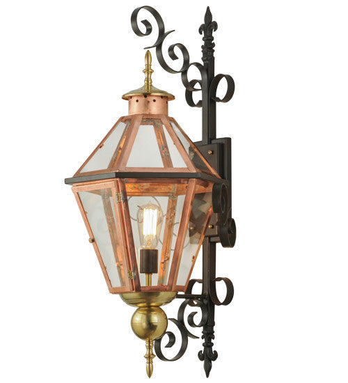 2nd Avenue - 48259-481 - One Light Wall Sconce - Millesime - Copper And Raw Brass