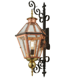 2nd Avenue - 48259-481 - One Light Wall Sconce - Millesime - Copper And Raw Brass