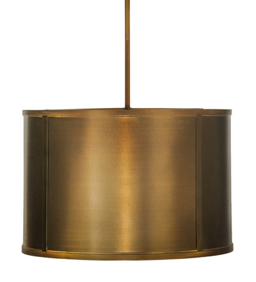 2nd Avenue - 30203-56 - Eight Light Pendant - Drum - Antique Copper