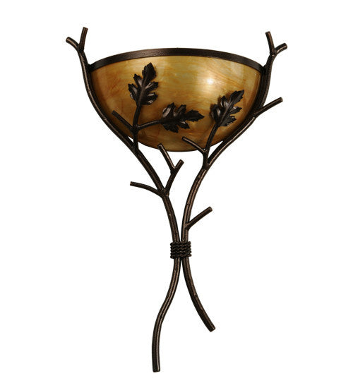 2nd Avenue - S18327-25 - One Light Wall Sconce - Oak Branch - Copper Vein