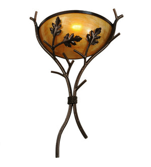 2nd Avenue - S18327-25 - One Light Wall Sconce - Oak Branch - Copper Vein