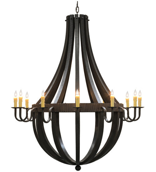 2nd Avenue - 48259-489 - 12 Light Chandelier - Barrel Stave - Timeless Bronze