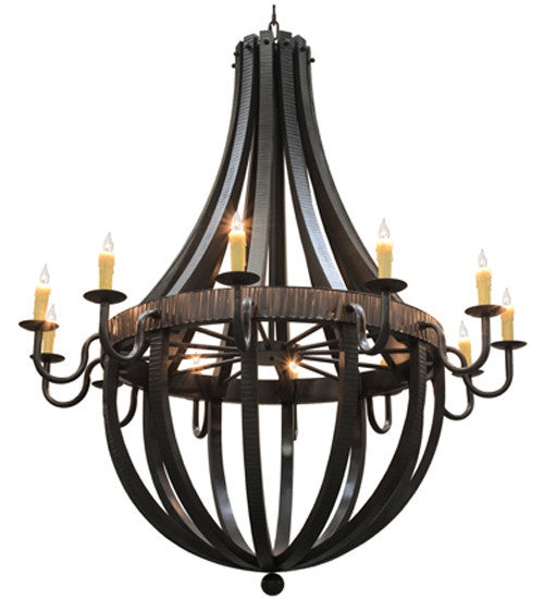 2nd Avenue - 48259-489 - 12 Light Chandelier - Barrel Stave - Timeless Bronze