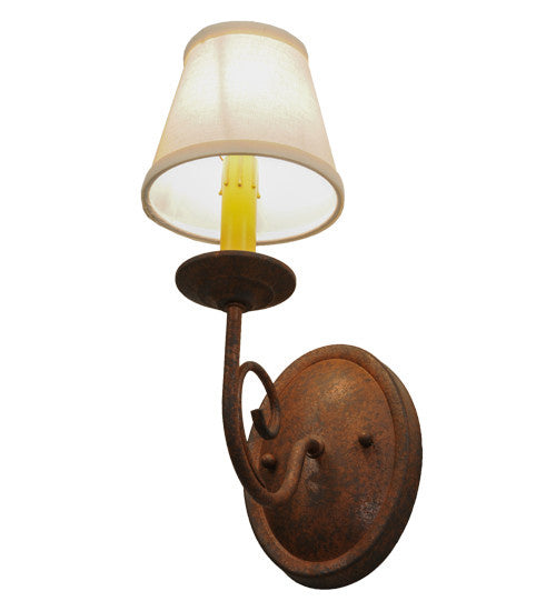 2nd Avenue - 75948.1.RN - One Light Wall Sconce - Jenna - Rusty Nail