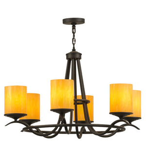 2nd Avenue - 871488.36.ORB - Six Light Chandelier - Octavia - Oil Rubbed Bronze