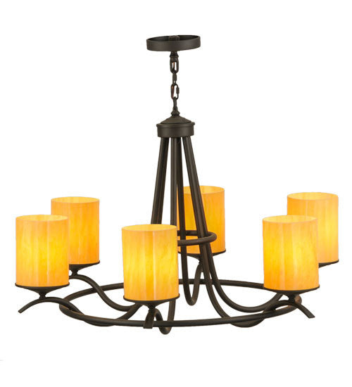 2nd Avenue - 871488.36.ORB - Six Light Chandelier - Octavia - Oil Rubbed Bronze