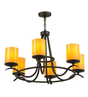 2nd Avenue - 871488.36.ORB - Six Light Chandelier - Octavia - Oil Rubbed Bronze