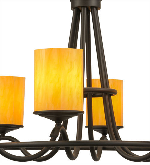 2nd Avenue - 871488.36.ORB - Six Light Chandelier - Octavia - Oil Rubbed Bronze